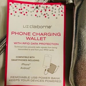 💕New phone charging wallet💕